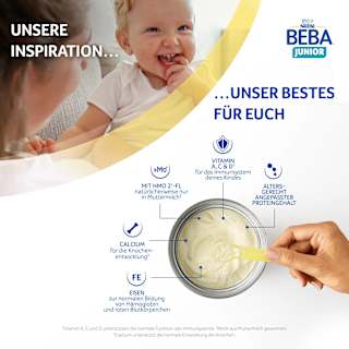 Kindermilch Junior 1+ ab 1 Jahr Nestlé BEBA