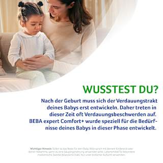 Spezialnahrung Comfort + von Geburt an Nestlé BEBA