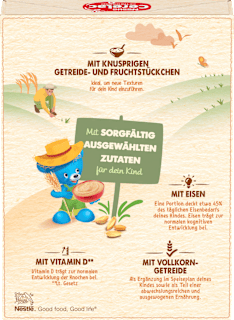 Getreidebrei Erdbeer & Crisps ab dem 12. Monat Nestlé Cerelac
