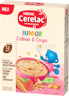 Getreidebrei Erdbeer & Crisps ab dem 12. Monat Nestlé Cerelac