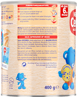 Getreidebrei Milch Weizen ab 6.Monat Nestlé Cerelac
