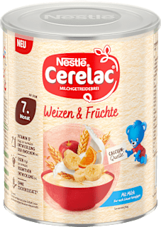 Getreidebrei Milch Weizen & Früchte ab dem 7. Monat Nestlé Cerelac