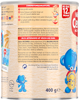Getreidebrei Milch Weizen & Honig ab dem 12. Monat Nestlé Cerelac