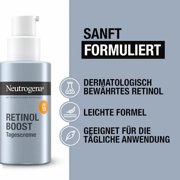 Anti Age Gesichtscreme Retinol Boost LSF 15  Neutrogena