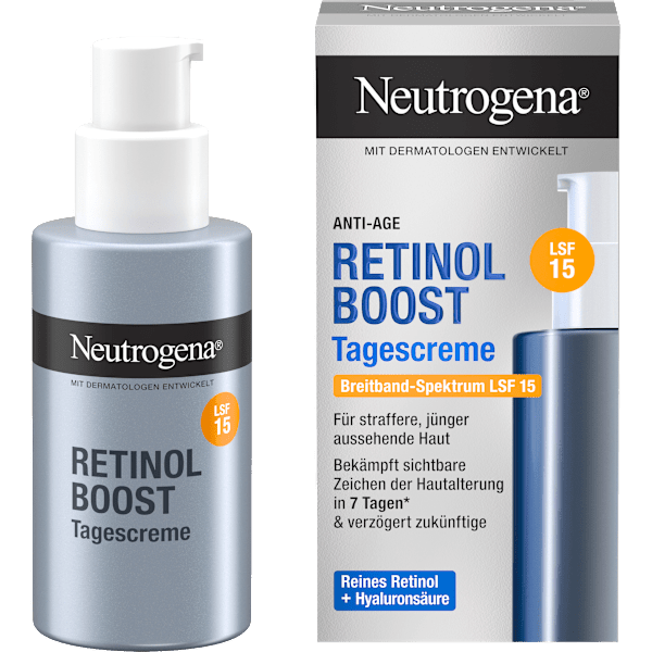 Anti Age Gesichtscreme Retinol Boost LSF 15  Neutrogena
