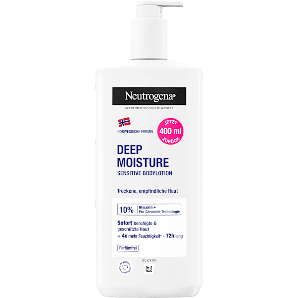 Bodylotion Deep Moisture Sensitiv Neutrogena