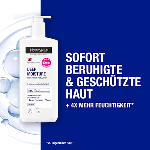 Bodylotion Deep Moisture Sensitiv Neutrogena