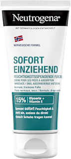Fußcreme sofort einziehend für trockene Haut Neutrogena