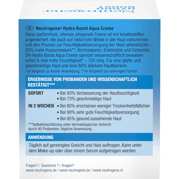 Gesichtscreme Hydro Boost Aqua  Neutrogena