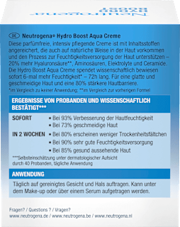 Gesichtscreme Hydro Boost Aqua  Neutrogena