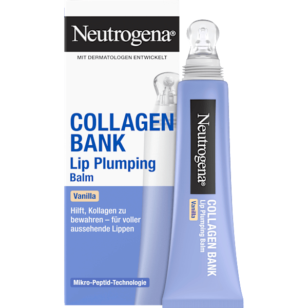 Lippenpflege Collagen Bank Lip Plumping Balm Vanilla Neutrogena