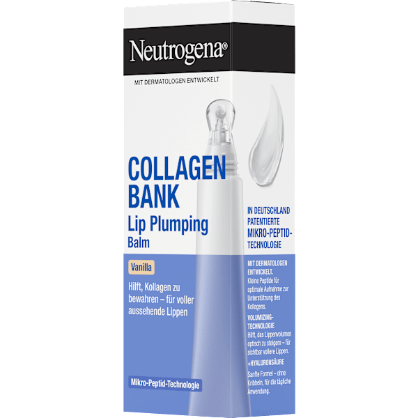 Lippenpflege Collagen Bank Lip Plumping Balm Vanilla Neutrogena