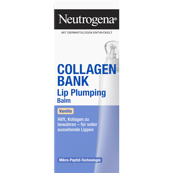 Lippenpflege Collagen Bank Lip Plumping Balm Vanilla Neutrogena