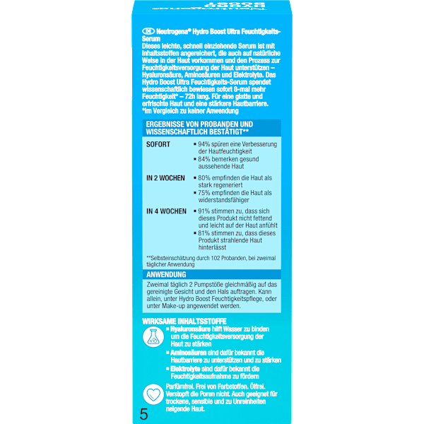 Serum Hydro Boost Pures Hyaluron Neutrogena