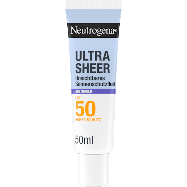 Sonnenfluid Gesicht, ultra sheer age shield, LSF 50 Neutrogena