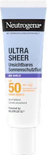 Sonnenfluid Gesicht, ultra sheer age shield, LSF 50 Neutrogena