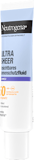 Sonnenfluid Gesicht, ultra sheer age shield, LSF 50 Neutrogena