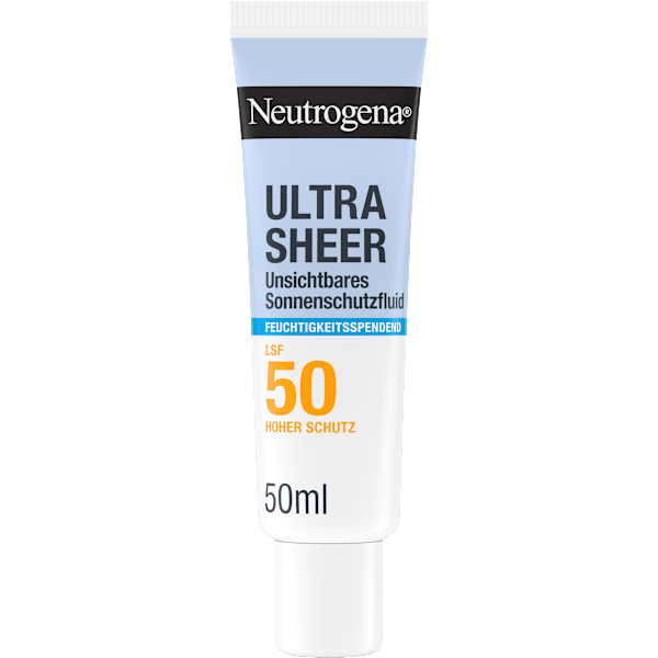 Sonnenfluid Gesicht, ultra sheer feuchtigkeitsspendend, LSF 50 Neutrogena