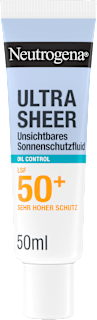 Sonnenfluid Gesicht, ultra sheer oil control, LSF 50+ Neutrogena