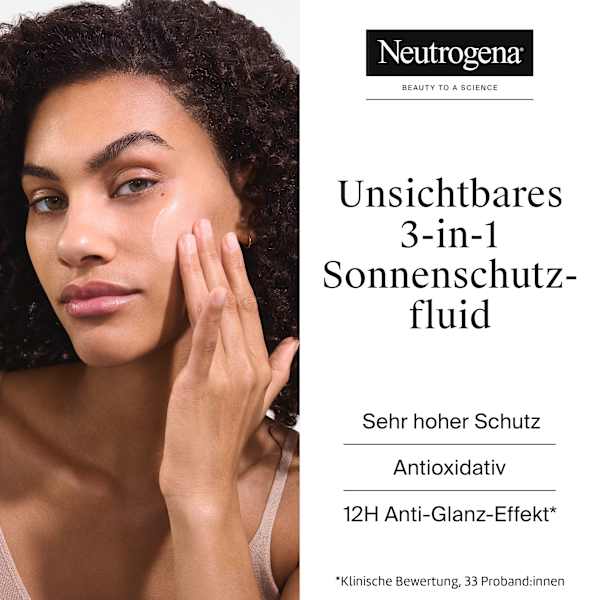 Sonnenfluid Gesicht, ultra sheer oil control, LSF 50+ Neutrogena