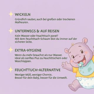 Feuchttuchschaum Super Nice Foam nevernot