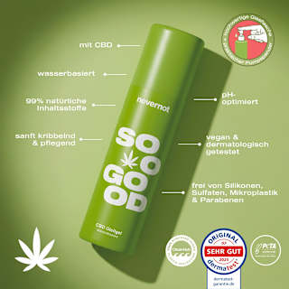 Gleitgel soo good mit CBD, wasserbasiert nevernot