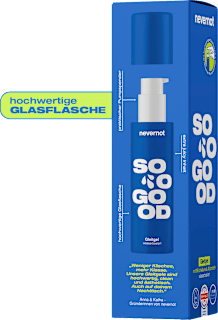 Gleitgel soo good mit Milchsäure & Allantoin, wasserbasiert nevernot