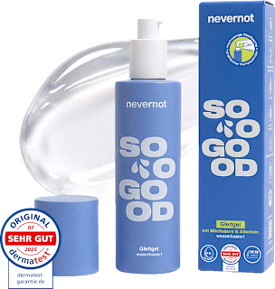 Gleitgel soo good mit Milchsäure & Allantoin, wasserbasiert nevernot