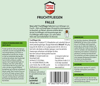 Fruchtfliegenfalle  Nexa Lotte