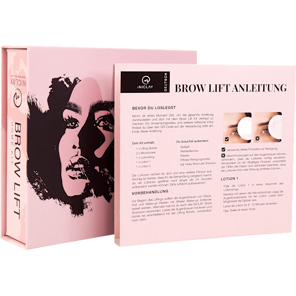 Augenbrauenlifting Set Brow Lift Home Kit NICLAY