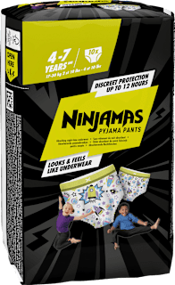 Pyjama Pants Jungen 4-7 Jahre Ninjamas