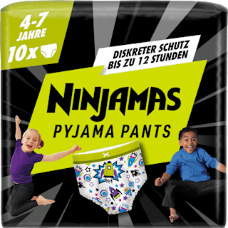 Pyjama Pants Jungen 4-7 Jahre Ninjamas