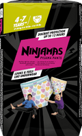 Pyjama Pants Mädchen 4-7 Jahre Ninjamas