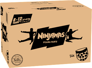 Pyjama Pants Mädchen 8-12 Jahre, Monatsbox Ninjamas