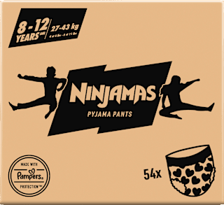 Pyjama Pants Mädchen 8-12 Jahre, Monatsbox Ninjamas