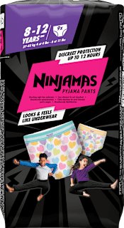 Pyjama Pants Mädchen 8-12 Jahre Ninjamas