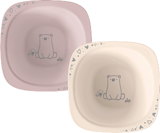Breischale lila/beige Nip