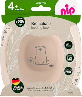 Breischale lila/beige Nip