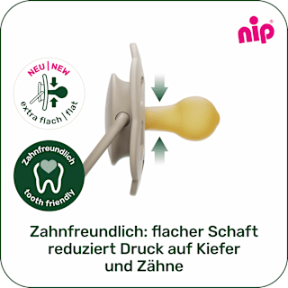 Schnuller Cherry weinrot/beere Gr. 1, 0-6 Monate   Nip