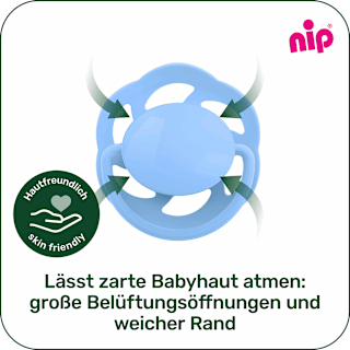 Schnuller Cherry weinrot/beere Gr. 1, 0-6 Monate   Nip
