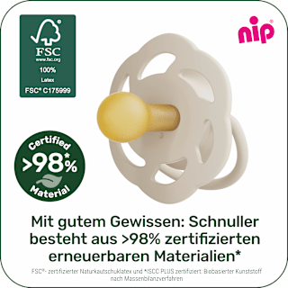Schnuller Cherry weinrot/beere Gr. 1, 0-6 Monate   Nip