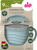 Snackbox 2in1 blau Nip