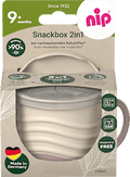 Snackbox 2in1 rosa/beige Nip