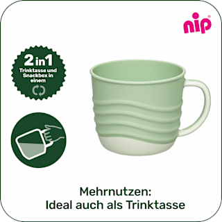 Snackbox eat green 2in1 grün Nip