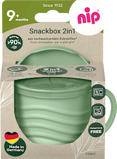 Snackbox eat green 2in1 grün Nip