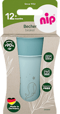 Trinkbecher blau, ab 12. Monat, 250 ml Nip