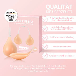 Nippelcover Neck Lift Bra C-DD+ Cup Nude NIPPLI EUROPE GmbH
