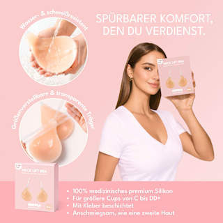 Nippelcover Neck Lift Bra C-DD+ Cup Nude NIPPLI EUROPE GmbH