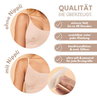 Nippelcover Nude Mit Kleber (2 Paar) NIPPLI EUROPE GmbH
