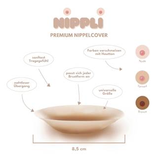 Nippelcover Tanned Mit Kleber (2 Paar) NIPPLI EUROPE GmbH